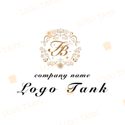 ＦＢをモチーフにしたゴージャス感のあるロゴ