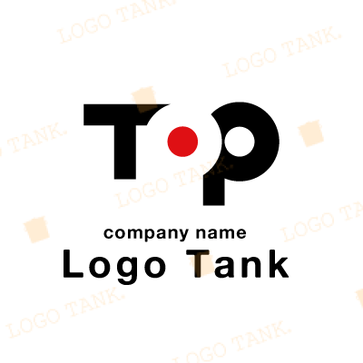 ＴＯＰのモダンなロゴ