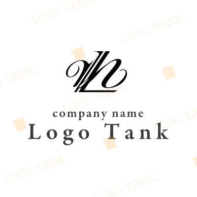ファッション、アクセサリー関係におすすめのＬとｍのロゴ