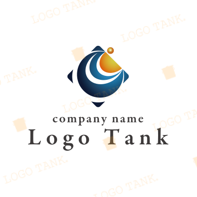 伝統的なイメージのロゴ