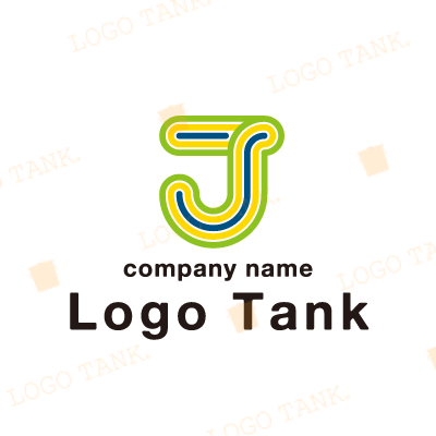 レトロなイメージの「J」のロゴ