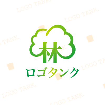 林と木のロゴマーク