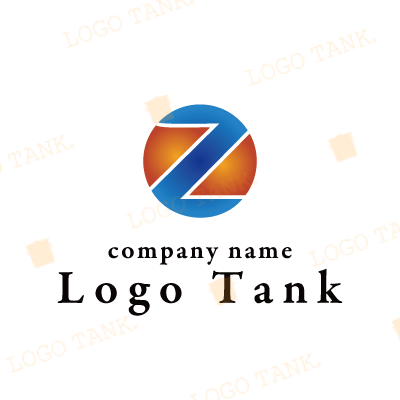 Ｚをモチーフにした迫力のあるロゴ