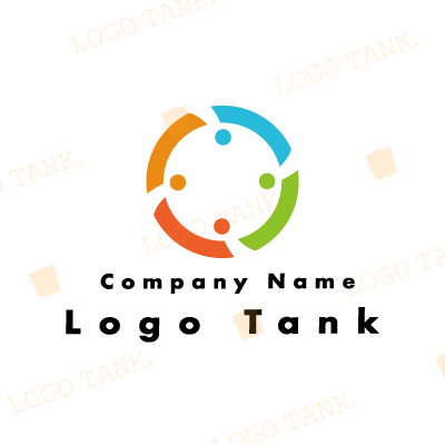 多様性を感じるロゴ