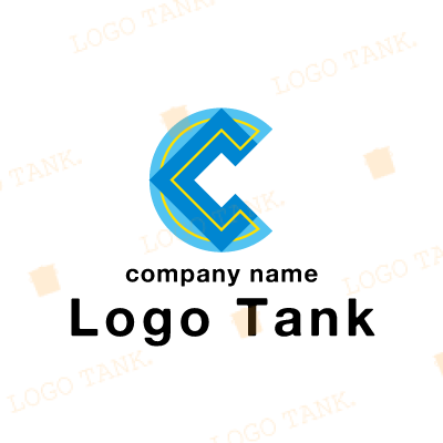 いろんな形を組み合わせたCのロゴ