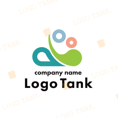 水や雫のロゴ