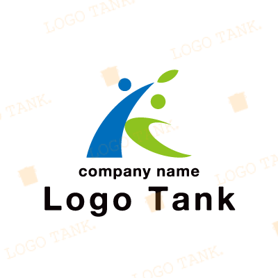 Kと人のロゴ