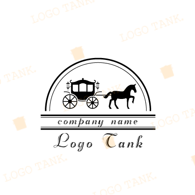 馬車のロゴ