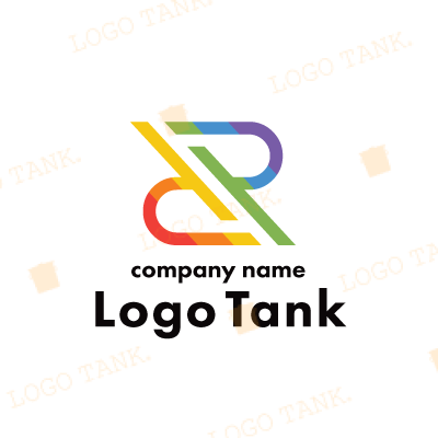 dとPを合わせたロゴ