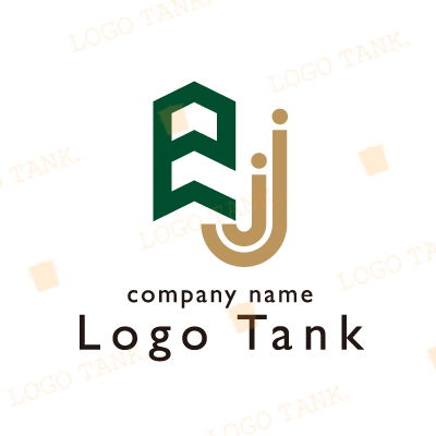 eとJのロゴ