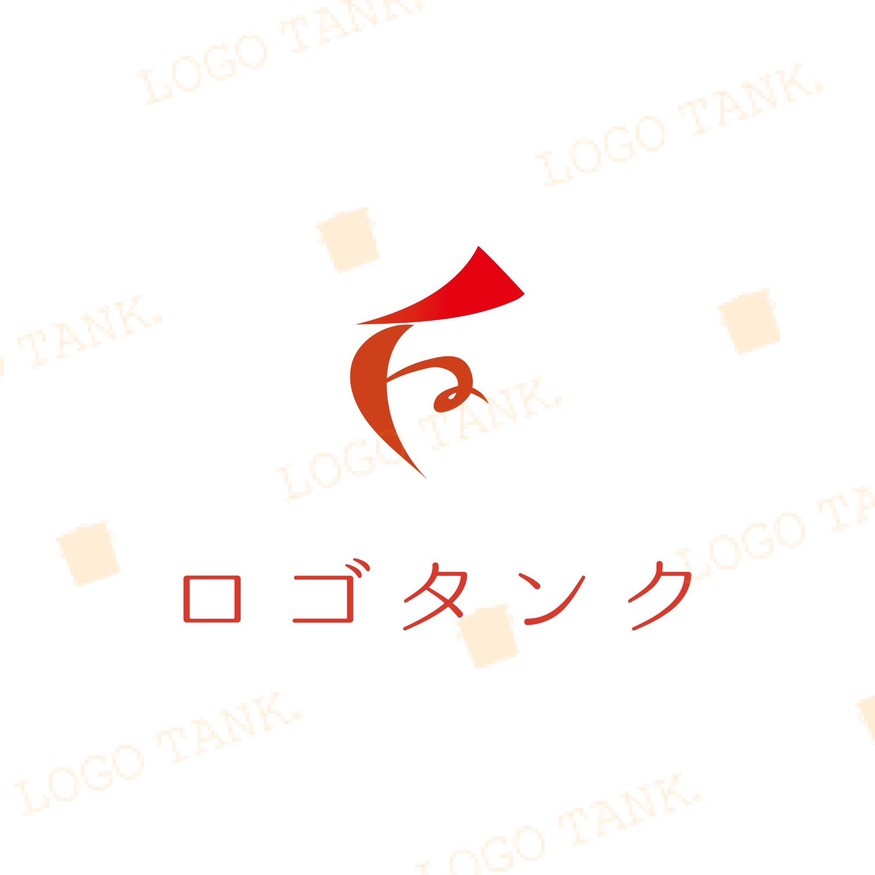 情熱と品格を併せ持つアーティスティックfロゴ