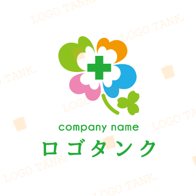 四つ葉のクローバー医療系ロゴ