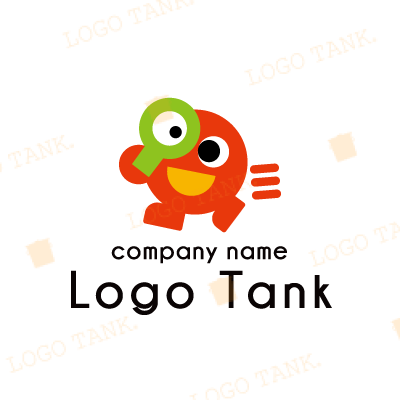 可愛いキャラクターロゴ