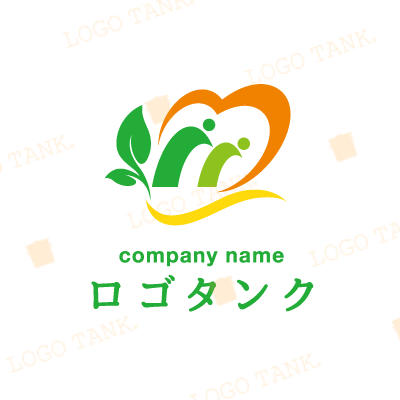 支え合う人のロゴ