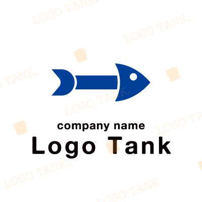 魚の骨のロゴ
