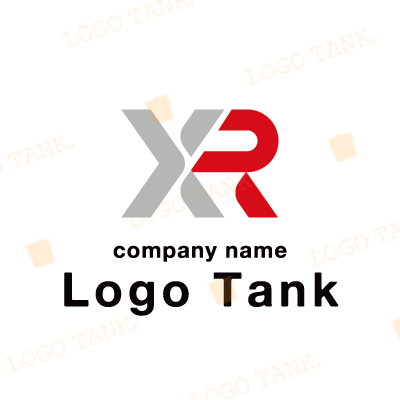 XとRのロゴ