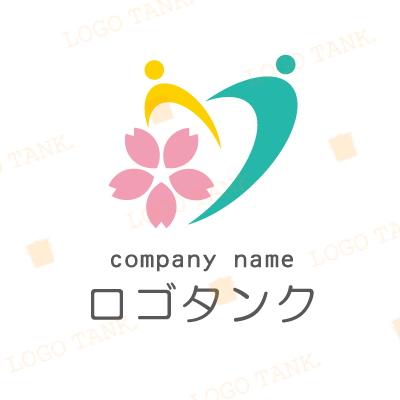 優しさ香る桜ハート