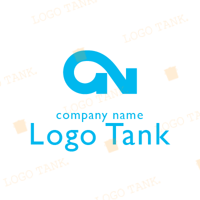 ダイナミックに〝G〟と〝N〟ロゴ