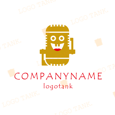 かわいいオバケのロゴマーク