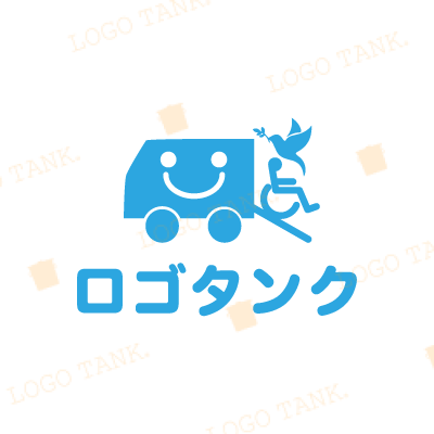 介護タクシーのロゴ
