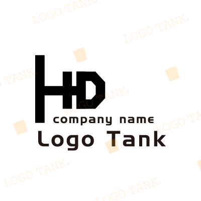 HDがモチーフのロゴ