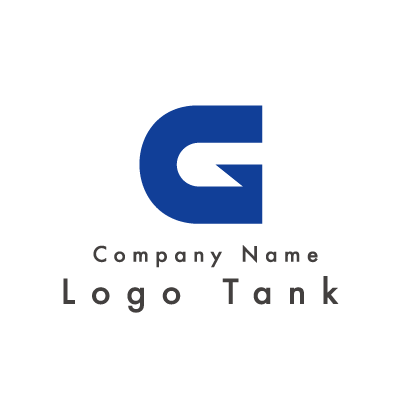 シンプルなGのロゴマーク 青 / 単色 / G / シンプル / クール / 安心 / 信頼 / IT / 建築 / 製造 / 通信 / ネット / ロゴ作成 / ロゴマーク / ロゴ / 制作 /,ロゴタンク,ロゴ,ロゴマーク,作成,制作