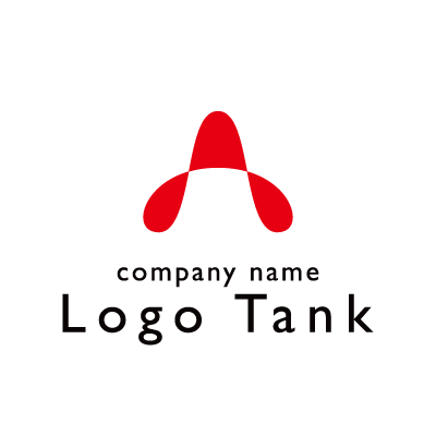 幾何学的な A ロゴ ロゴタンク 企業 店舗ロゴ シンボルマーク
