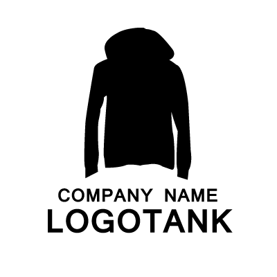 パーカーのイラストロゴ ロゴタンク 企業 店舗ロゴ シンボルマーク
