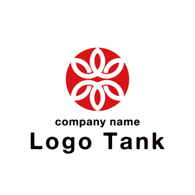 シンプルラインで桜を表現したロゴ ロゴタンク 企業 店舗ロゴ シンボルマーク格安作成販売