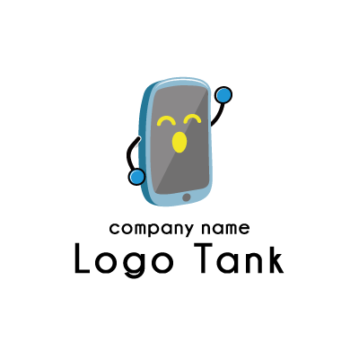 スマホのキャラクターロゴ ロゴタンク 企業 店舗ロゴ シンボルマーク格安作成販売