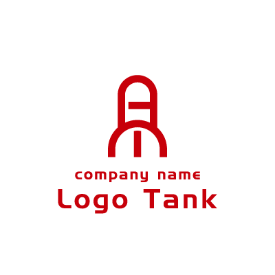 ロケットのようなaとeのロゴ ロゴタンク 企業 店舗ロゴ シンボルマーク格安作成販売