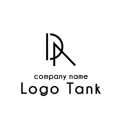 アルファベットのdとaをモチーフにしたロゴ ロゴタンク 企業 店舗ロゴ シンボルマーク格安作成販売