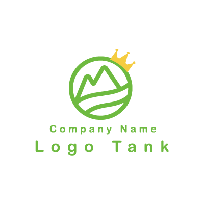 登山をイメージしたロゴ ロゴタンク 企業 店舗ロゴ シンボルマーク格安作成販売