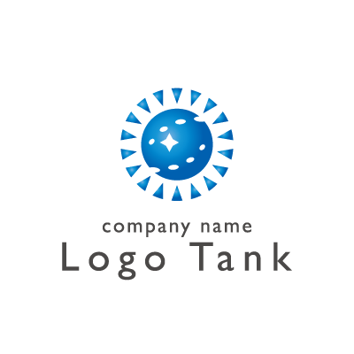 宇宙や惑星のロゴ ロゴタンク 企業 店舗ロゴ シンボルマーク格安作成販売