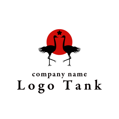 鶴のマーク ロゴデザインの無料リクエスト ロゴタンク