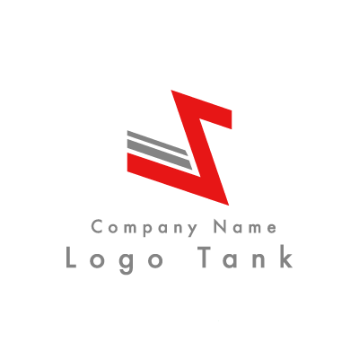 スピード感あるsのロゴ ロゴタンク 企業 店舗ロゴ シンボルマーク格安作成販売