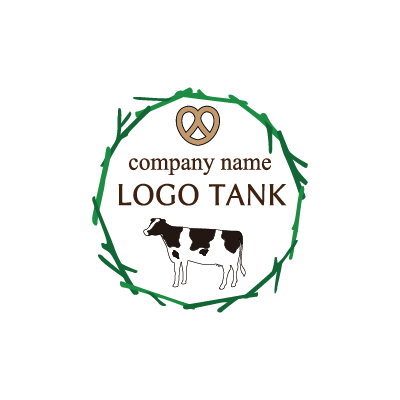 牧場のロゴマーク ロゴデザインの無料リクエスト ロゴタンク