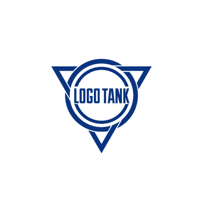 円と三角のかっこいいロゴ ロゴタンク 企業 店舗ロゴ シンボルマーク格安作成販売