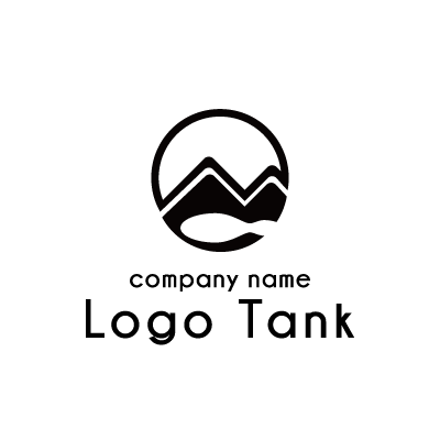 アウトドアをテーマにしたロゴ ロゴタンク 企業 店舗ロゴ シンボルマーク格安作成販売