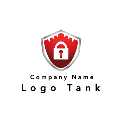 セキュリティのロゴ ロゴタンク 企業 店舗ロゴ シンボルマーク格安作成販売