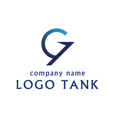 アルファベットgのかっこいいロゴマーク ロゴタンク 企業 店舗ロゴ