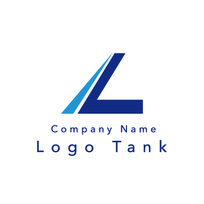 スタイリッシュなlのロゴ ロゴタンク 企業 店舗ロゴ シンボルマーク格安作成販売