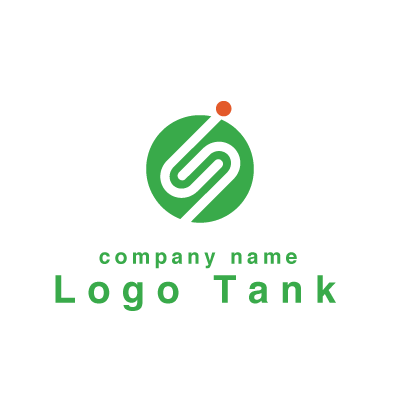 クリップ迷路ロゴ かわいい / ポップ / 緑色 / 丸い / 迷路 / 点 / ロゴ / デザイン / ロゴデザイン / デザイナーズロゴ /,ロゴタンク,ロゴ,ロゴマーク,作成,制作