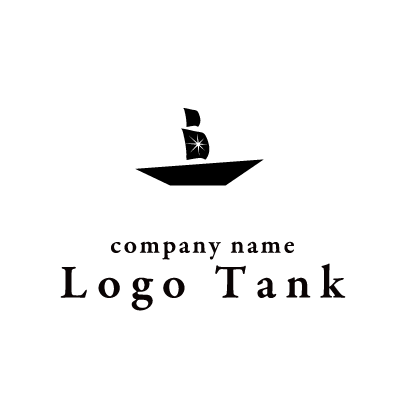 帆船のロゴ