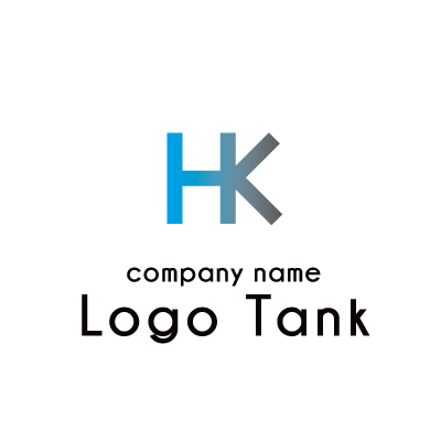 HとKのロゴ