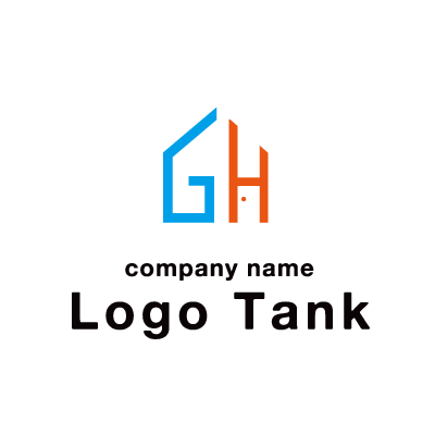グローバルとホームのロゴ