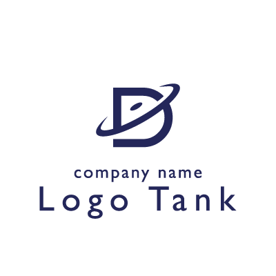 Dと輪のシンプルロゴ 未設定,ロゴタンク,ロゴ,ロゴマーク,作成,制作