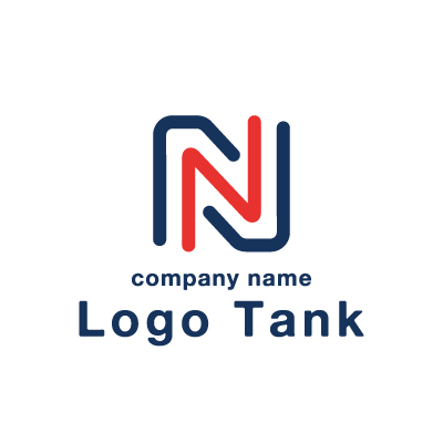 イニシャル N のロゴ ロゴタンク 企業 店舗ロゴ シンボルマーク格安作成販売