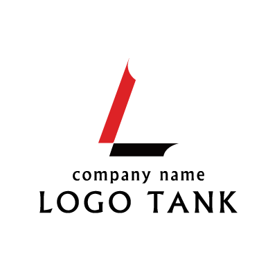 Lの文字のロゴ