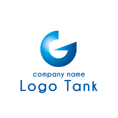 Gの文字のロゴ